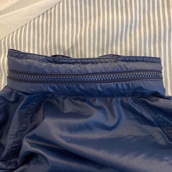 Vintage Sears Braggin Dragon Logo Navy Blue Nylon Grandpa Jacket Full Zip Men XL - Picture 6 of 9